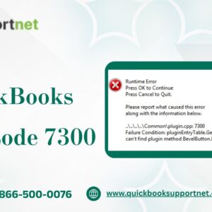QuickBooks Error Code 7300