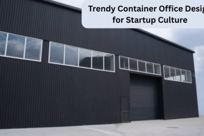 Trendy Container Office Design for Startup Culture