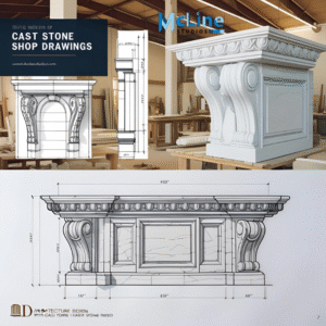 Caste stone shop drawings
