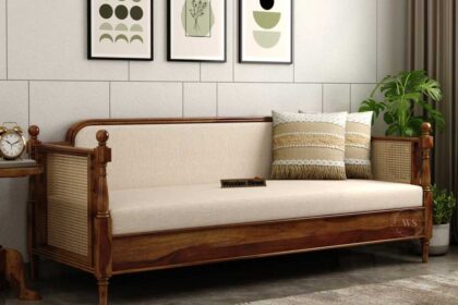 diwan bed from wooden street