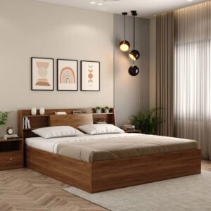 wooden street king size beds