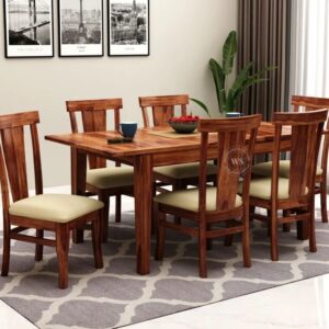 wooden dining table