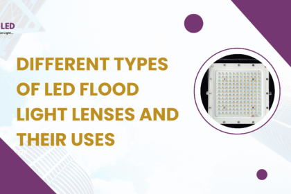 Different Types of LED Flood Light Lenses and Their Uses
