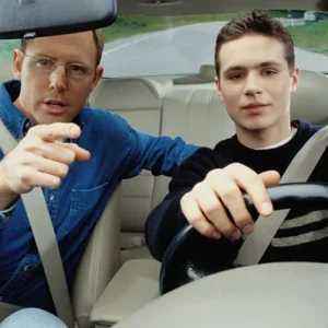 driving lesson for teenager
