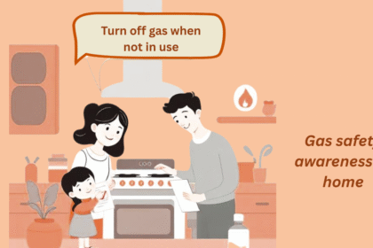 Gas safety awareness at home