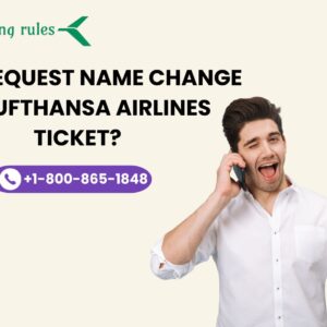 name change on lufthansa Airlines ticket