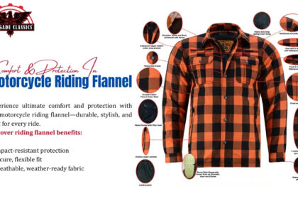 Motorcycle Riding Flannel