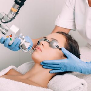 Fractional CO2 laser treatment in Dubai