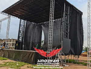 mobile LED screen trailer