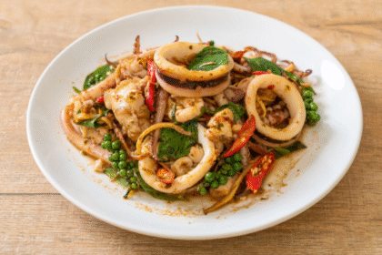 Prawns and Octopus