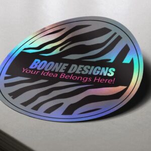 3d hologram labels