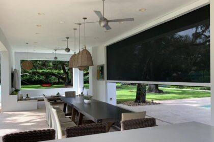 motorized hurricane screens