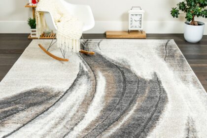 abstract rugs