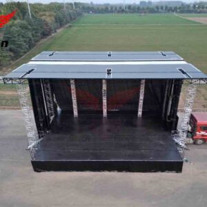 mobile stage for influencer events