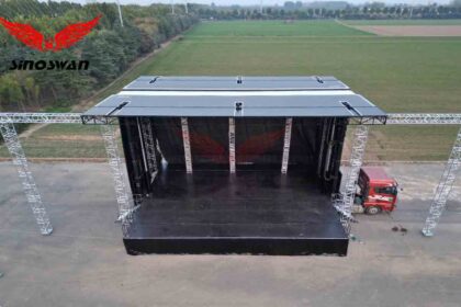 mobile stage for influencer events