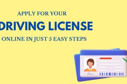 Apply for Your Driving Licence Online in Just 5 Easy Steps