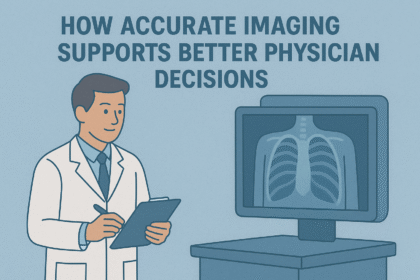 Physician Examining X-ray for Diagnosis