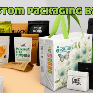 Discover premium Custom Packaging Bags for all products. Stylish, strong, and customized to meet your business needs