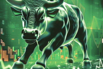 Investor analyzing stock advisory charts and technical indicators