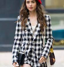 Emily in Paris Outerwear Chic Meets Confidence