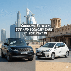 Choosing Between SUV and Economy Cars for Rent in Dubai