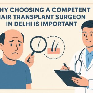 Why Choosing a Competent Hair Transplant Surgeon in Delhi Is Important