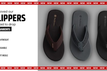 Black & White Slippers and Sandals