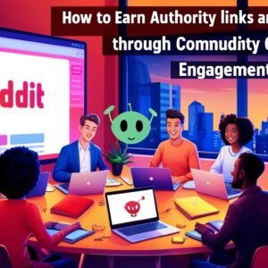 Authority Links and Mentions Through Community Engagement on Reddit