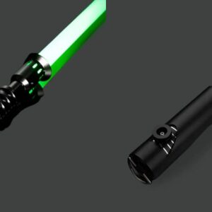 black lightsaber