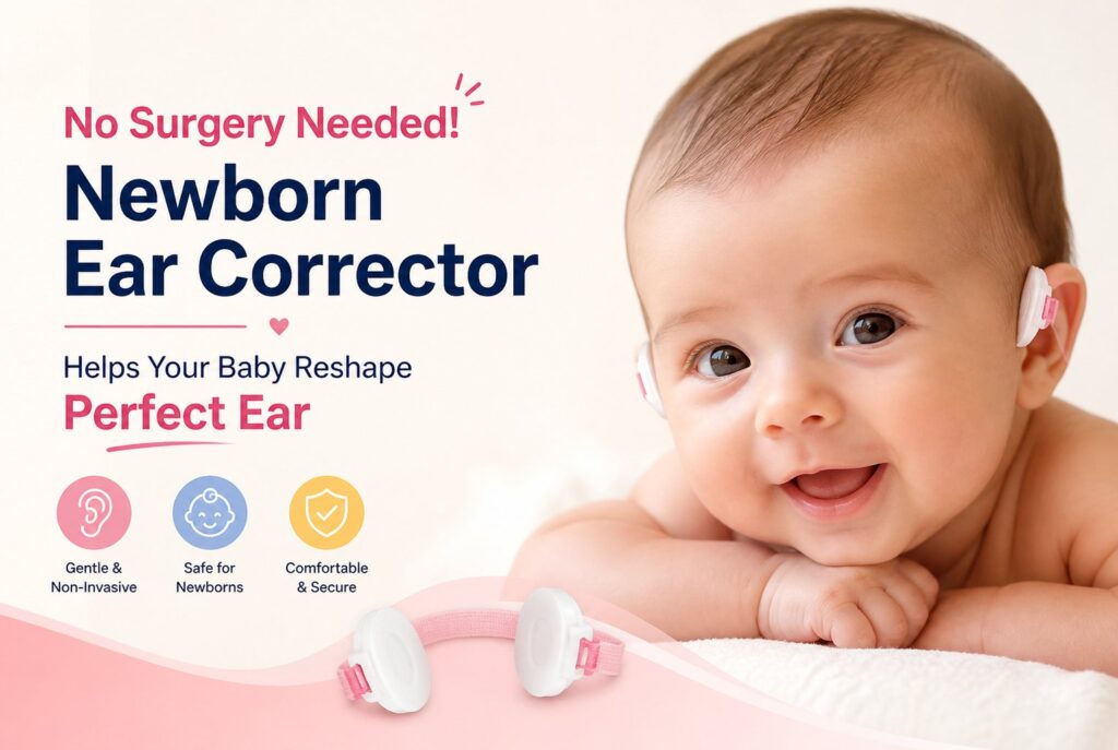 No Surgery Needed! Newborn Ear Corrector Helps Your Baby Reshape Perfect Ears